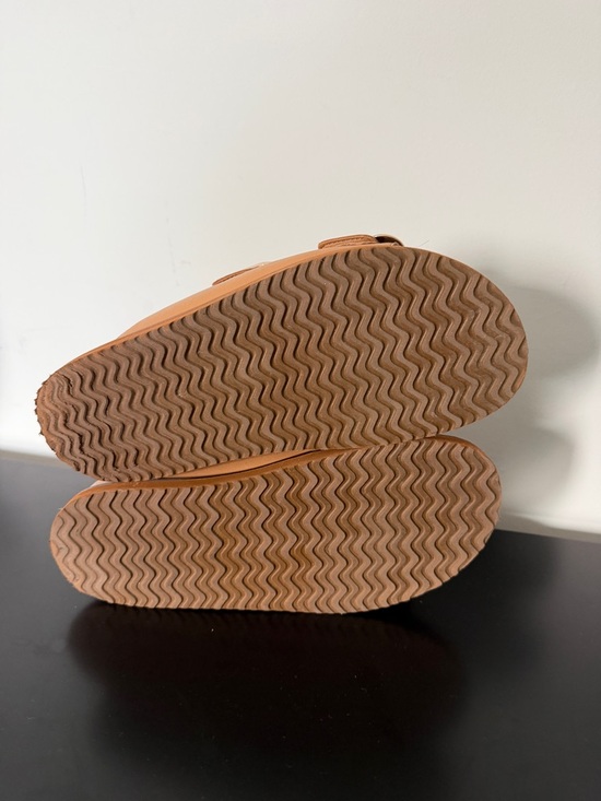 Steve Madden Cape Cognac Leather Sandals - Picture 5 of 5